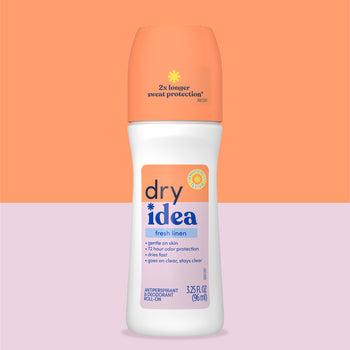 Dry Idea Fresh Linen Roll-On antiperspirant and deodorant