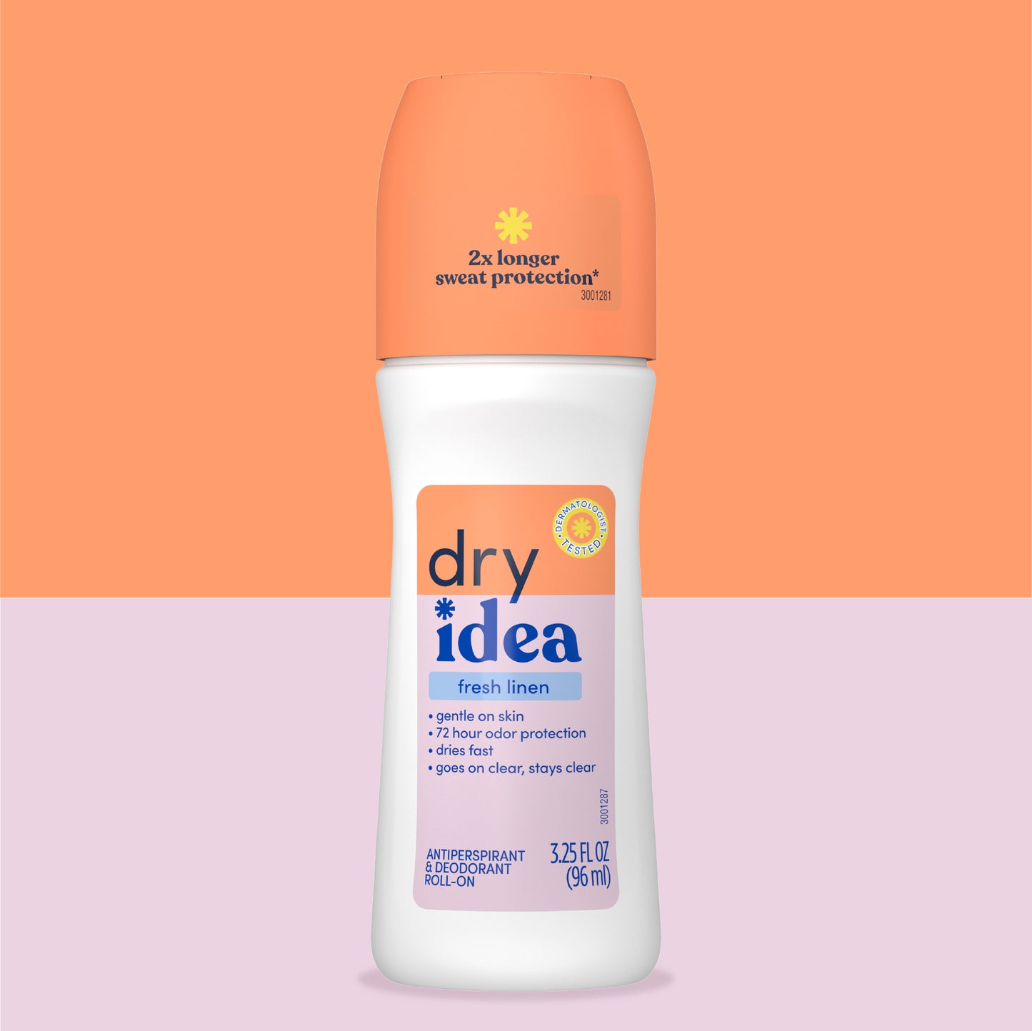 Dry Idea Fresh Linen Roll-On antiperspirant and deodorant